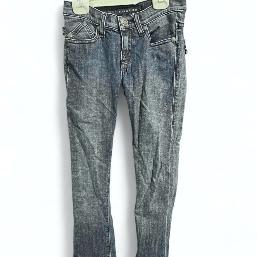 Rock & Republic Blue Low Rise Bootcut Jeans